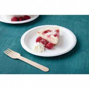 Kompostējamas bagāzes šķīvji 17,9 cm - 50 gabalu komplekts - Fiesta Green - Fourniresto