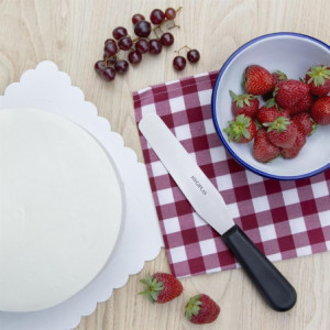 Nazis Spatula ar taisnu asmeni no nerūsējošā tērauda 150 mm - Hygiplas - Fourniresto