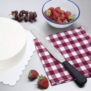 Nazis Spatula ar taisnu asmeni no nerūsējošā tērauda 255 mm - Hygiplas - Fourniresto