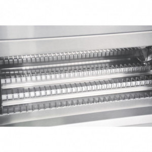 Grila Salamandra ar kvarca elementu - Buffalo - Fourniresto