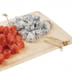 Bambusa sprādzes 90mm - 100 gabalu komplekts - Fiesta Green - Fourniresto