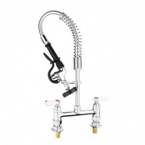 Divdabīgais dušas sprauslas maisītājs no nerūsējošā tērauda - Vogue