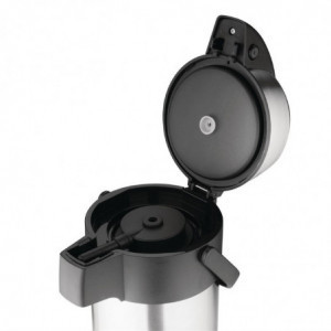 Kafijas sūkņa bļoda no nerūsējošā tērauda - 3L - Olympia