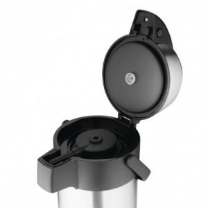 Pumpas bļoda karstam ūdenim no nerūsējošā tērauda - 3L - Olympia