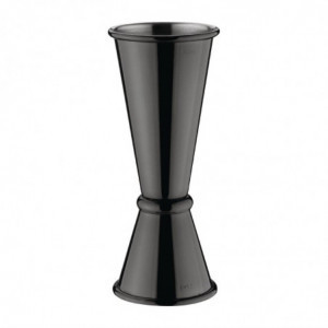 Konisks pelēks titāna mērkarote 25 un 50 ml - Olympia - Fourniresto