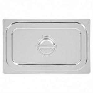 Nerūsējošā tērauda vāciņš - GN 1/9 - Vogue - Fourniresto