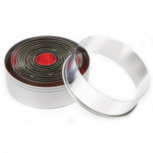 Apgriezēji aplīša formā - 11 gabalu komplekts - Vogue - Fourniresto