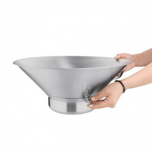 Sitas ir tīrīšanas sietiņš no nerūsējošā tērauda - Ø413mm - Vogue - Fourniresto