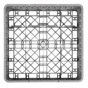 Stiklu skapis ar 16 nodalījumiem - 500 x 500 mm - Vogue