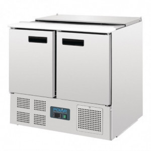 Refrigerēta salātdrēbju kaste - 240L - Polar - Fourniresto