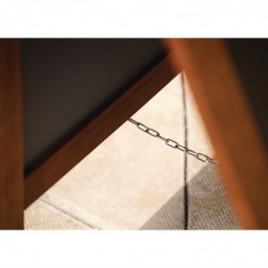 Pērtiķu ceļa zīme, koka rāmis 850 x 500 mm - Olympia - Fourniresto