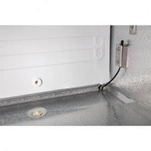 Aizmugurējā vertikālā divviru durvju Polar G sērijas ledusskapis - 490L - Polar