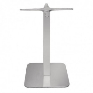 Galds ar kvadrātveida tērauda kājām - L 400mm - Bolero