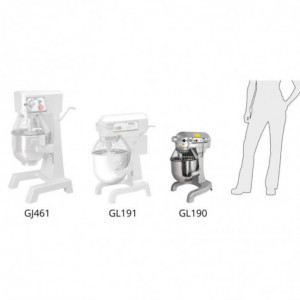Planētas mikseris - 9 L - Bifalo - Fourniresto