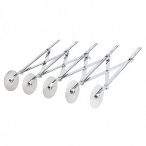 Paplašināmais piecslāņu rullītis ar 5 riteņiem - Schneider - Fourniresto