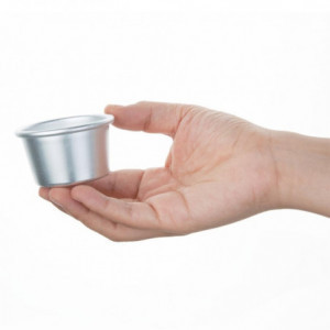 Alumīnija Dariole pildspalva - 90 ml - Vogue