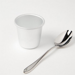 Alumīnija dārzeņu kausiņš - 120 ml - Vogue