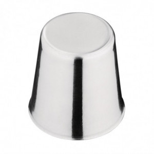 Darioles kausa forma no nerūsējošā tērauda - Ø 55mm - Vogue