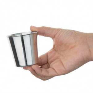 Darioles kausa forma no nerūsējošā tērauda - Ø 55mm - Vogue