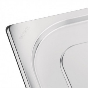 Nerūsējošā tērauda vāciņš - GN 1/2 - Vogue - Fourniresto