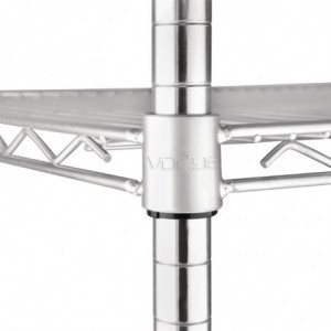 Modulāra plaukts 4 līmeņos - H 1840mm - Vogue - Fourniresto