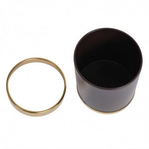 Atkritumu grozs ar zelta apdari 10,2 L - Bolero - Fourniresto