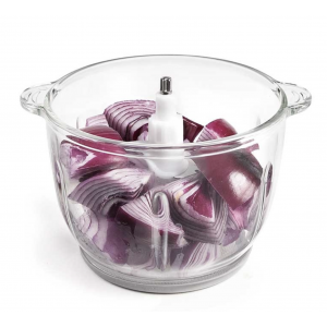 Elektriskais smalcinātājs ar stikla trauku - 2 L - Lacor