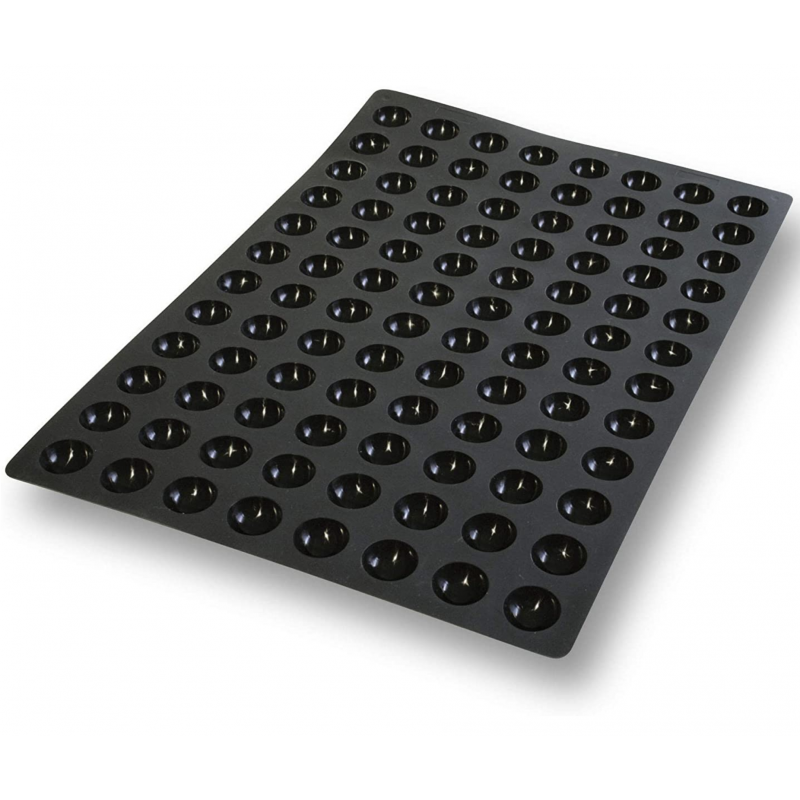 Silikona kūka formas puse sfēras veidā - 96 gabali - Lacor