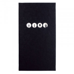 Vīna kartes turētājs Dali imitācijas ādā - 160 x 285 mm - Lacor