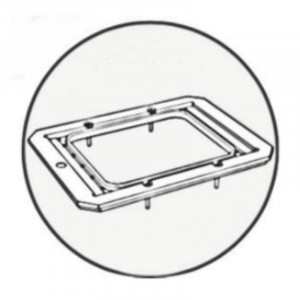 Moule pour Thermoscelleuse Automatique VG 600 et 800 - GN 1/2 - LAVEZZINI