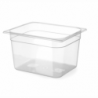 GN 1/2 Gastronorm polipropilēna trauks - ar mērījumiem - H 200 mm
