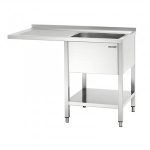 Iegrāvējama veļas mazgātava 700 mm - Nokrišņu tvertne pa kreisi