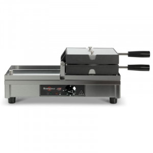 Profesionāla gofru plīts Bubble 180° - Nolaišana pa kreisi un pa labi