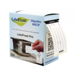Trauksmes marķējums LabelFresh Pro - Svētdiena - 70 x 45 mm - 500 gab. - LabelFresh