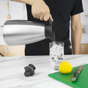 Termoskanna ar skrūvējamu vāku - 1,5L - Olympia