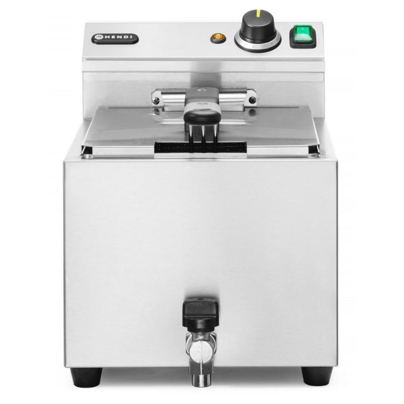 Fritētava ar iztukšošanas krānu Profi Line - 10 L - Hendi