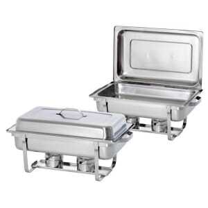Chafing Dish 9 L - GN 1/1 - 2 gabalu komplekts
