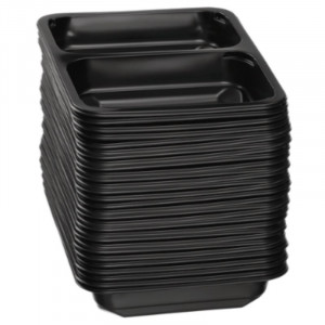 Divu nodalījumu PP kastīte pusautomātiskai plēves iepakojuma mašīnai - 50 gabalu komplekts - Bartscher