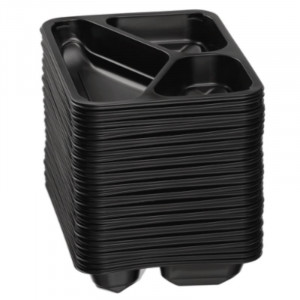 Trīs nodalījumu PP kastīte pusautomātiskai plēves līmēšanas iekārtai - 50 gabalu komplekts