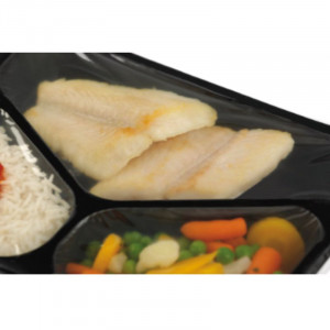 Trīs nodalījumu PP kastīte pusautomātiskai plēves līmēšanas iekārtai - 50 gabalu komplekts