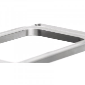 Ietvars ar 2 nodalījumiem vakuumēšanas iekārtai pusautomātiskai trauciņu iekārtai