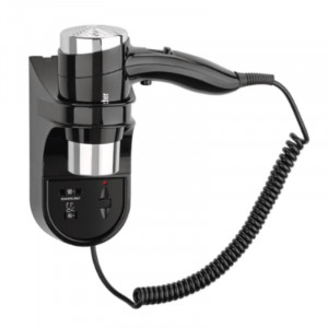 Sienas matu žāvētājs melns - Bartscher