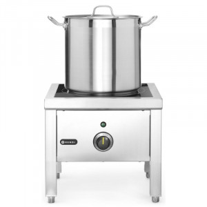 Profesionāls indukcijas plīts nerūsējošā tērauda korpusā - Hendi