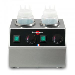 Profesionāla divkāršā elektriskā mērces sildītāja