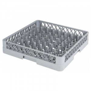 Profesionāla trauku mazgājamā mašīna ar skalošanas šķidruma un mazgāšanas līdzekļa dozatoru un iztukšošanas sūkni - 50 x 50 cm -