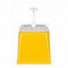 Mērces izdalītājs ar sūkni - dzeltena - 2,5 L - Hendi