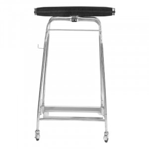 Atkritumu maisa turētājs no nerūsējošā tērauda - 110L Dynasteel: profesionāla higiēna un ērtums