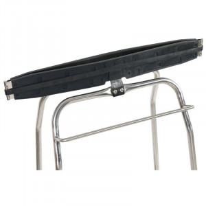 Atkritumu maisa turētājs no nerūsējošā tērauda - 110L Dynasteel: profesionāla higiēna un ērtums