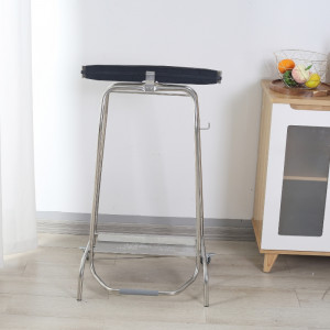 Atkritumu maisa turētājs no nerūsējošā tērauda - 110L Dynasteel: profesionāla higiēna un ērtums