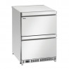 Refrigerētais galds ar 2 durvīm un 2 nodalījumiem - L 600 x D 600 mm - Bartscher